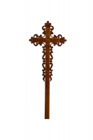 Деревянный крест "Ажурный" "Католический"