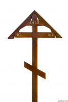 Крест сосна домик