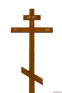 Крест сосна (темная, светлая) простой (210см.)