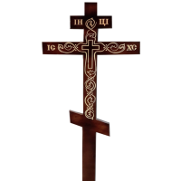 Крест сосновый Орнамент