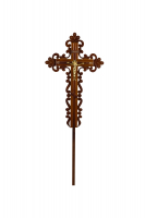 Деревянный крест "Ажурный"