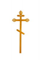 Деревянный крест "Фигурный" Светлый
