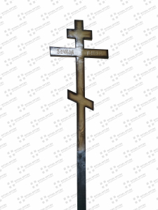 Крест сосновый с надписью 2.1x0.090х0.050м